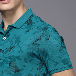 Camiseta Sublimada para Hombre, Transpirable, Informal, de Secado Rápido, Estilo Chino, con Bolsillo, Poliéster 180g - Product Image 5