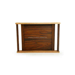 Bandeja Decorativa de Madera de Acacia, Mango y Sheesham Hecha a Mano con Asas para Uso en el Hogar, Hoteles y Restaurantes - Product Image 1