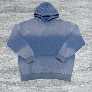Sweat à capuche pour homme de haute qualité, lourd, personnalisable avec logo, vente en gros d'usine, sweat à capuche décontracté vierge - Product Image 1