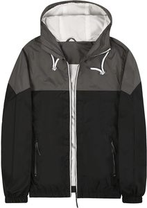 Chaqueta Cortavientos Anorak Casual de Media Cremallera para Hombre, Estilo Hip Hop, para Exteriores, Venta al por Mayor, Ropa Urbana Masculina - Product Image 4