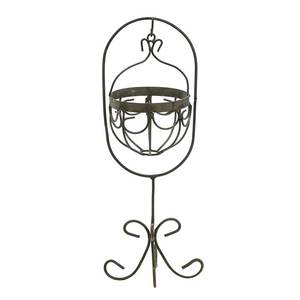 Pot de fleurs décoratif en fer avec finition émaillée et système d'arrosage automatique pour balcon, jardin, salon et plantes d'intérieur - Product Image 2