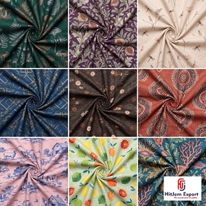 Tissu en coton imprimé numérique de haute qualité, fabricant de textiles OEM ODM, fournisseur de tissus sur mesure pour vêtements de mode - Product Image 6