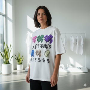 Camiseta Extra Grande para Hombre OEM, 100% Algodón, Impresión Gráfica DTG, Personalizada, Manga Corta, Cuello Redondo, Manga Regular - Product Image 5