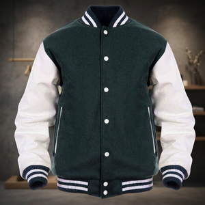 Good Quality Coated Formal Baseball <b>Jackets</b> with Hooded <b>Long</b> Sleeve Windproof Quilted Varsity Front Logo - Product Image 4