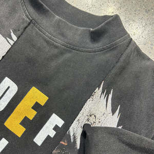 T-shirts unisexes surdimensionnés personnalisés de haute qualité, effet délavé, style vintage, pour hommes - Product Image 2