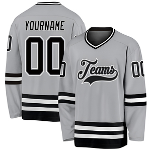 High Quality Polyester Mesh Ice Hockey Jersey Custom Logo Team Ice Hockey Jerseys For Men Best Sports Fashion OEM Cheap Price - Product Image 1
