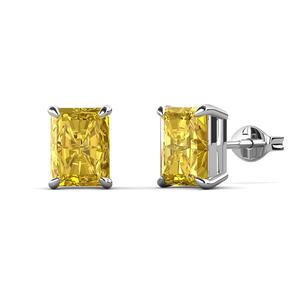 Haute qualité glace pierre concassée 925 en argent Sterling coupe radiante rose Solitaire boucles d'oreilles fines femmes bijoux destin bijoux - Product Image 4