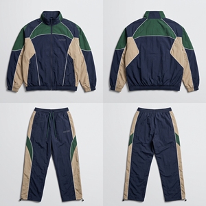 Ensemble survêtement coupe-vent pour homme avec logo personnalisé, design à capuche et fermeture éclair, fournisseur à réponse rapide - Product Image 5