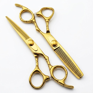Ciseaux de coiffure professionnels, ciseaux de barbier, outils de coupe de cheveux en acier inoxydable - Product Image 5