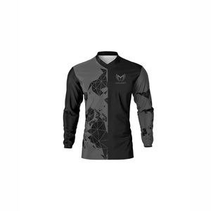 ชุดเสื้อและกางเกงสำหรับแข่งรถมอเตอร์ไซค์ MX BMX พิมพ์โลโก้ตามสั่ง ไซส์ใหญ่ ชุดขี่มอเตอร์ไซค์ 1 ชิ้น - Product Image 4
