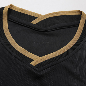 Ropa de fútbol unisex personalizada, camisetas de fútbol impresas por transferencia de calor, Spandex/Material de algodón, impermeable, transpirable para equipo de club - Product Image 3