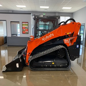 รถตักล้อยาง Kubota SVL97-3 พร้อมหัวบดไม้ รถตักขนาดเล็กแบบตีนตะขาบ ประสิทธิภาพสูง ระบบไฮดรอลิกสำหรับงานหนัก - Product Image 2