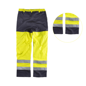 Nouvelle tenue de protection de sécurité pour mécaniciens, pantalon de travail ignifuge et résistant au feu pour hommes avec bande réfléchissante, vente chaude - Product Image 4