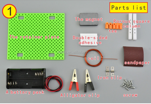 DDRS HM-PE342 Educational <b>Electric</b> Motor DIY Science <b>Kit</b> for Kids-Acylic & Metal Construction - Product Image 2