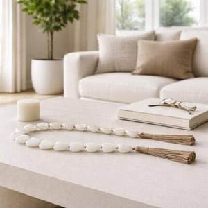 Guirlande de fleurs en résine faite à la main, guirlande botanique artificielle pour cérémonie de mariage, décoration intérieure pour célébration - Product Image 6