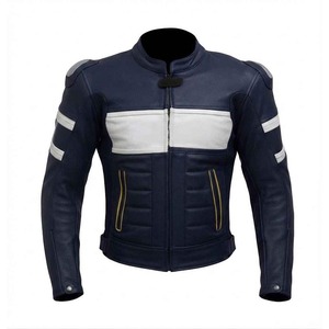 Veste de moto de haute qualité pour homme, respirante, en cuir, pour motocross, vêtements de sport, veste de course automobile - Product Image 1