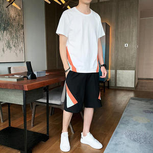 ชุดเซ็ตสองชิ้นใหม่ ขายส่ง ชุดลำลองฤดูร้อนสำหรับผู้ชาย ชุดออกกำลังกายกันน้ำ ชุดกีฬา ชุดวอร์มสำหรับผู้ชาย - Product Image 5