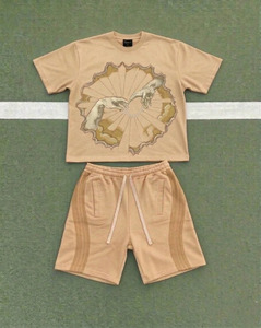 CLOVIX SPORTS Custom Logo Men Sportswear Short Set Training T <b>Shirt</b> And Shorts Gym Fitness Clothing OEM - Product Image 5