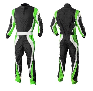 Trajes de Carreras de Karts Sublimados, Ropa Deportiva de Secado Rápido, Poliéster Impermeable, con Logotipo Personalizado, Traje de Karting - Product Image 2
