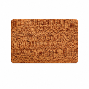 สมาร์ทการ์ดไม้ที่มี NTAG213ชิป NFC RFID Rewritable - Product Image 1