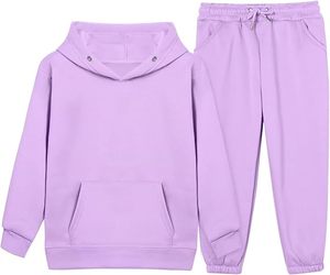 Conjunto de Chándal con Capucha para Niños, Traje Deportivo de Forro Polar Cálido, Proveedor de Ropa de Invierno - Product Image 1
