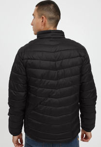 เสื้อแจ็คเก็ตพัฟเฟอร์ฤดูหนาวสีดำไนลอนบุขนเป็ดอุ่นๆ สำหรับผู้ชาย แบบขายส่ง รับทำโลโก้ตามสั่ง ระบายอากาศได้ดี เป็นมิตรกับสิ่งแวดล้อม - Product Image 3