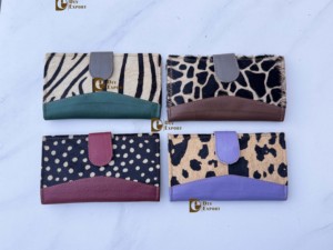 Cartera de Cuero Auténtico de Primera Calidad con Estampado Animal, Elegante y Multiusos, Estilo Occidental para Mujer, en Oferta - Product Image 5