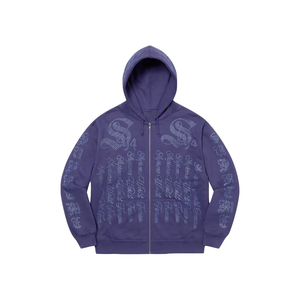 Meilleures ventes : Nouveauté Hiver 2026 – Sweats à capuche zippés intégraux en polaire épaisse pour hommes, à prix abordables, avec strass - Product Image 1