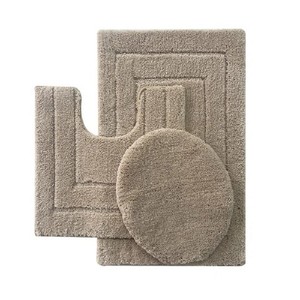 Hotel Bath <b>Mat</b> 100% Cotton Plain Weave Eco-Friendly Solid Color Quick-Dry Durable - Product Image 1