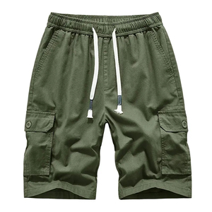 Lightweight High Waist Men's Cargo Shorts for Adults OEM ODM Service Men Workwear Casual Work Shorts with 6 Pockets Breathable - Product Image 4