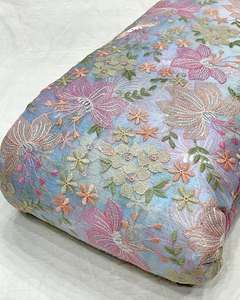 Tissu de broderie multi-usage de qualité supérieure pour femmes, tissu de créateur pour la mode, tissu de broderie pour tenues de soirée, tissu de luxe - Product Image 1