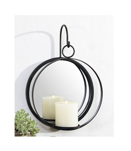 Porte-bougie de qualité supérieure, fait main, en fer, design moderne, forme ronde, à prix compétitif - Product Image 4
