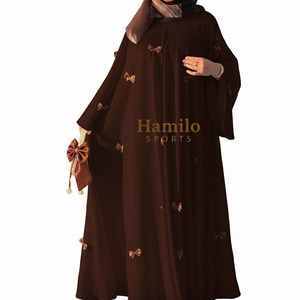 Nueva Abaya de Dubái con Diseños de Arabia Saudita, Diseño Sostenible, el Mejor Diseño, Vestido Abaya de Dubái para Mujeres Musulmanas - Product Image 2