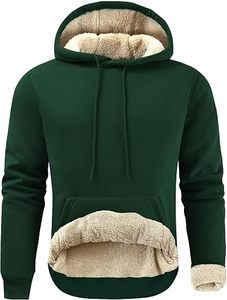 Sweat à capuche en polaire Sherpa pour homme, chaud pour l'hiver, pull Teddy personnalisé, sweat à capuche Teddy en polaire pour homme, sweat Sherpa surdimensionné - Product Image 2