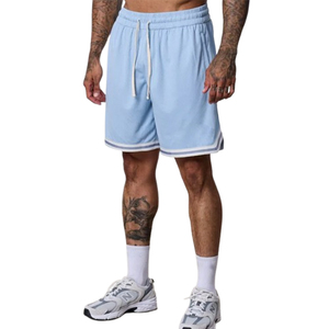 Pantalones Cortos Deportivos de Baloncesto de Malla, MOQ Bajo, Estilo Casual, Ropa Deportiva Transpirable de Secado Rápido, Pantalones Cortos de Entrenamiento, Proveedor de Ropa de Gimnasio - Product Image 5
