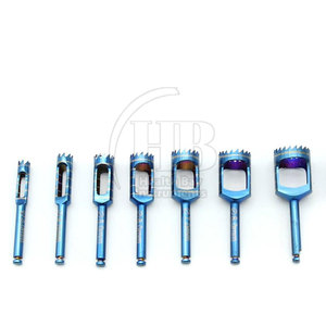 Kit de Fresas Manuales para Trepanación al por Mayor, Juego de Fresas Quirúrgicas Dentales Reutilizables para Cirugía Ósea, Tratamiento de Implantes y Uso Clínico - Product Image 5