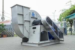 Ventilateur centrifuge durable à entraînement par courroie en acier CT3 CPL-8-8I avec acier inoxydable pour chaudière et équipement industriel, support OBM - Product Image 4