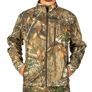Veste Softshell de Chasse Homme Grande Taille Personnalisée 2026 – 100% Polyester, Fermeture Éclair Intégrale, 100% Coupe-Vent et Respirante – Vente en Gros - Product Image 4