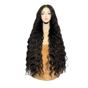 Perruque en cheveux humains vietnamiens 100% de qualité supérieure, cheveux bruts, perruque à dentelle frontale, perruques à dentelle frontale, cheveux ondulés - Product Image 1