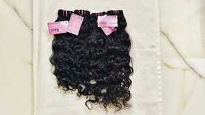 Extensiones de Cabello Humano Remy 100% con Cierre, Doble Trama a Máquina, Envío Rápido, Cabello Virgen Indio Liso, Rizado y Kinky para Mujer, Color Negro - Product Image 6