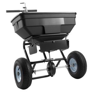 Spargitore Agricolo Largo 12 Piedi con Nuove Gomme All-Terrain, Controllo del Flusso Regolabile, Capacità 130 libbre - Product Image 1