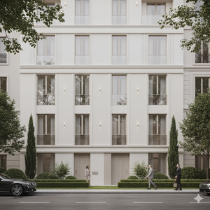 JY Project Customized Modern White MDF RTA Modular Kitchen Cabinet Set with <b>Hinge</b> Island Storage for Luxury Apartment Villa - Product Image 1