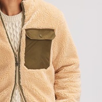 Nouveautés : Vestes polaires pour hommes grandes tailles, col montant personnalisé, respirantes, coupe-vent, vêtements d'hiver, prix de gros avantageux