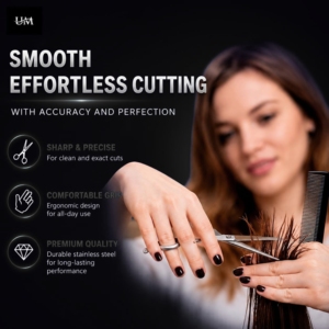 Tijeras de Peluquería Profesionales para Diestros, de Acero Inoxidable, para un Corte Preciso, Suave y Duradero - Product Image 5