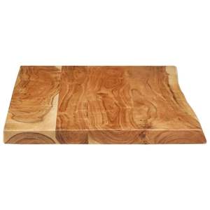 Plan de toilette en bois d'acacia massif 44,9''x20,5''x1,6'' - Product Image 4