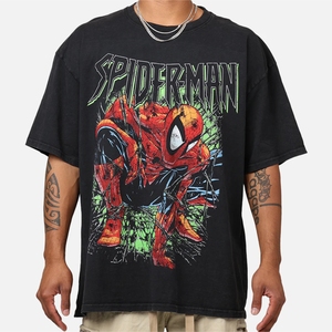 Camiseta de Manga Corta Oversize 100% Algodón con Logotipo Personalizado al por Mayor, Impresión DTG, Jersey Grueso, Unisex, Ropa Urbana para Exteriores - Product Image 1