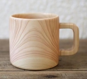 Wooden Mug with Smooth Finish Handcrafted Eco Friendly <b>Cup</b> <b>for</b> <b>Tea</b> Coffee <b>Large</b> Capacity Modern Kitchen Decor APEX ALIGN AAWM02 - Product Image 4