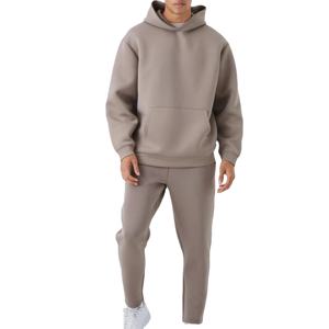 Gran oferta de chándal acampanado apilado con Sudadera con capucha, chándal holgado de gran tamaño personalizado para hombre 2026 - Product Image 1