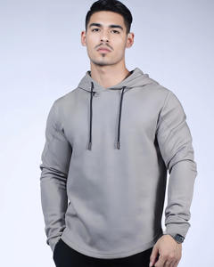 Sweat à capuche athlétique 420 GSM pour homme, 6 couleurs au choix, multicolore, pour l'hiver, l'entraînement, la gym, la course à pied, avec col à cordon - Product Image 3