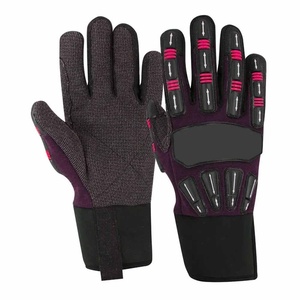 Gants de mécanicien en cuir synthétique Amara de haute performance, résistants à l'abrasion, à la chaleur et antistatiques, pour la protection des mains lors du travail - Product Image 3